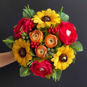 Букет из конфет Золотая осень