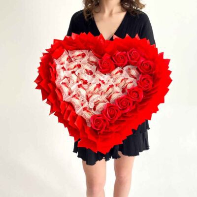 Букет из конфет raffaello Нежность