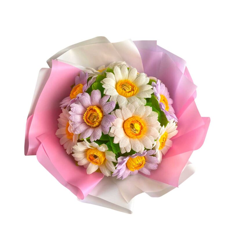 Букет из конфет Ромашки