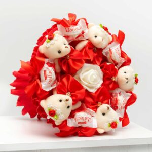 Букет из мишек Плюшевый рай