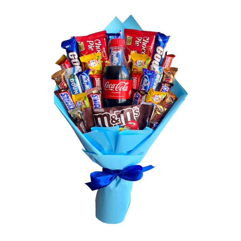 Букет из шоколадных батончиков Все ОК!