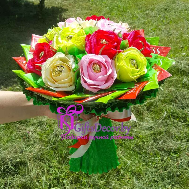 Конфетный конфет и чая Ассорти