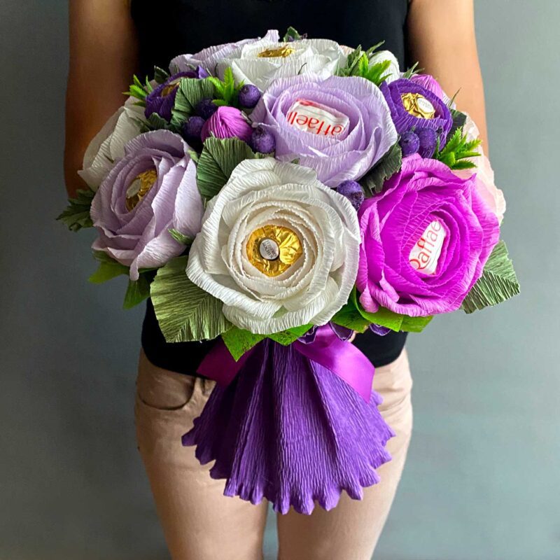 Букет из сладостей признание