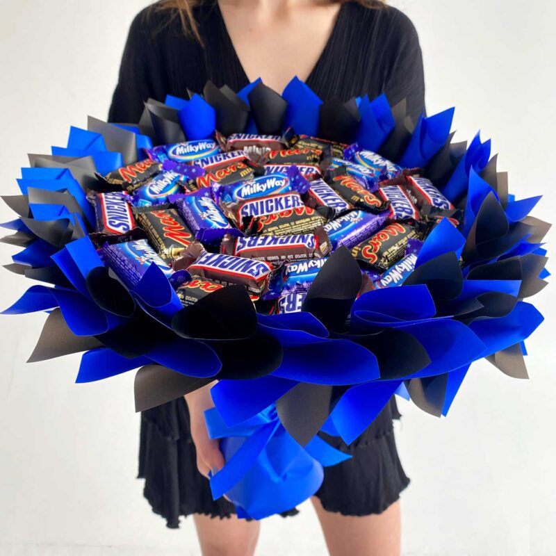Букет из конфет Шоколадный вихрь