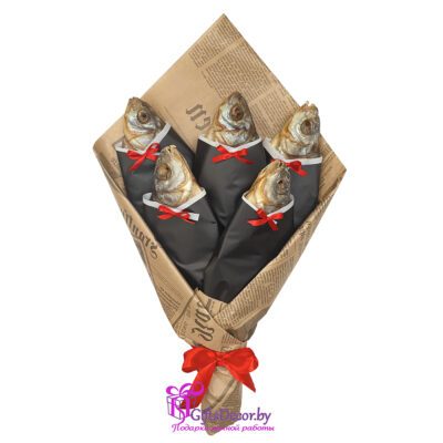 Букет из сушеной рыбы